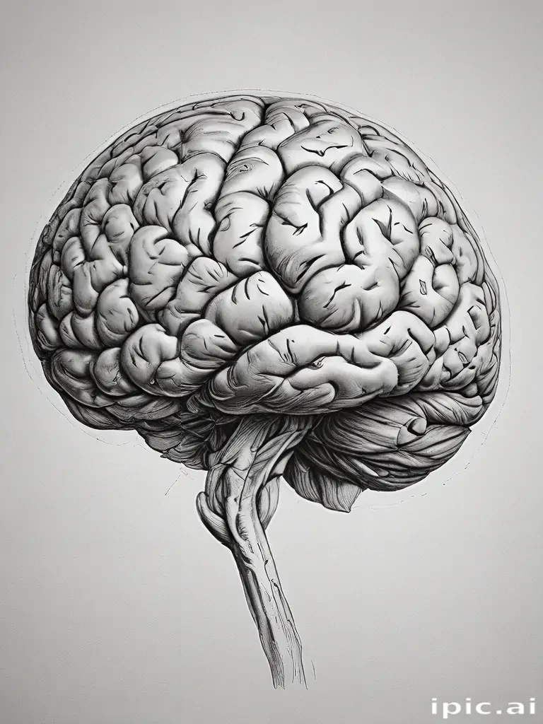 brain sketch