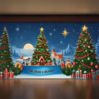 christmas party background