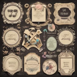 scrapbook stickers png