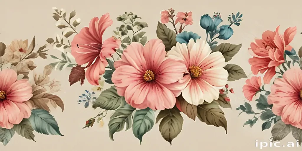 vintage flower png