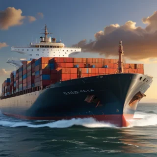 container ship