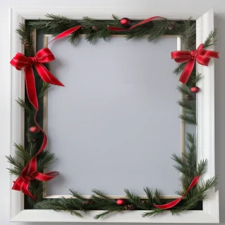 transparent christmas frames
