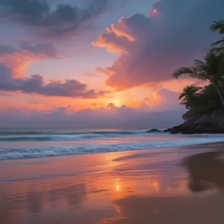aesthetic backgrounds beach