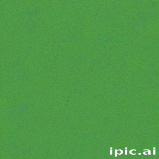 A Vibrant Green Background Perfect for Creative Design and Artwork ...
