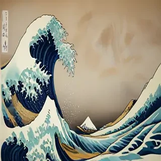 the great wave off kanagawa