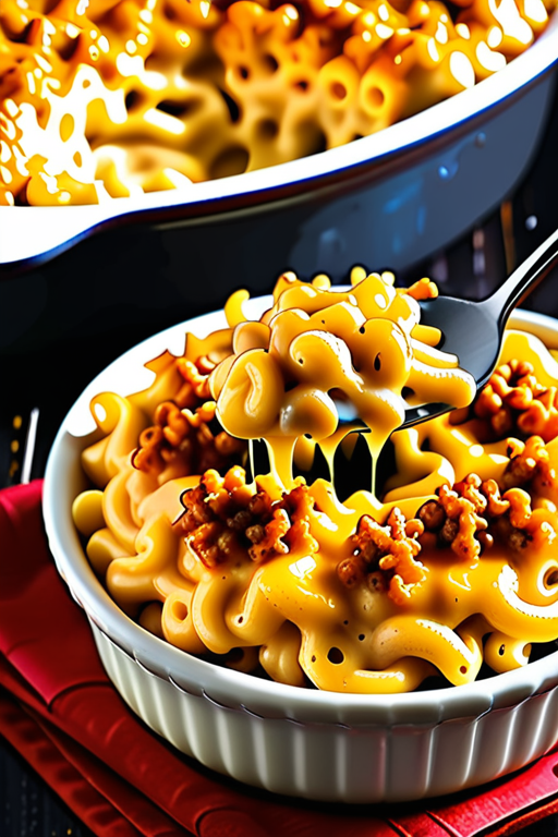 smoked mac and cheese with velveeta