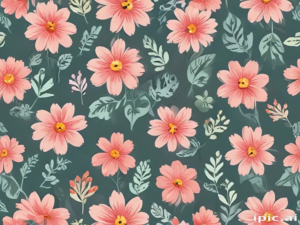 simple flower background