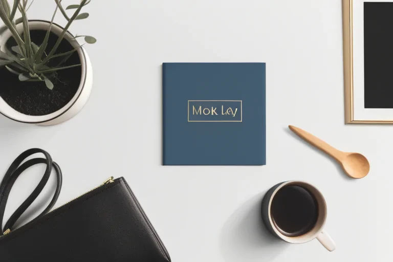 flat lay mockup