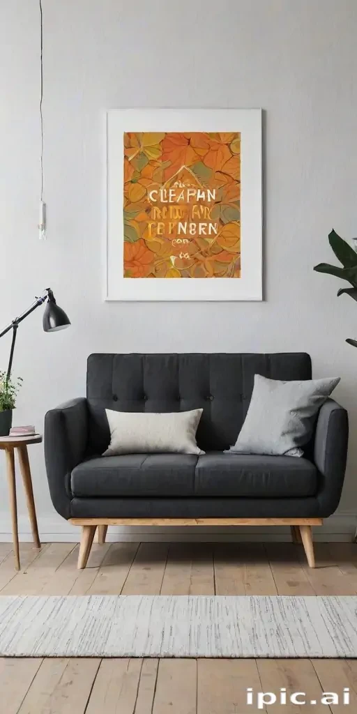 mockup wall art