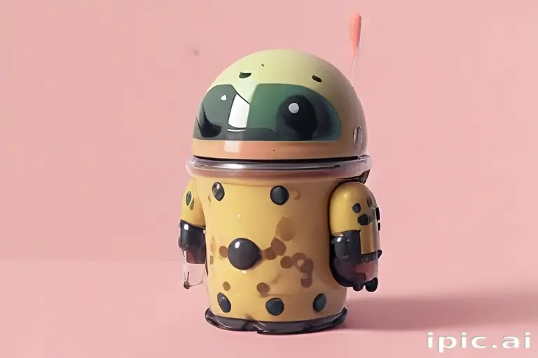 aesthetic cute boba wallpaper