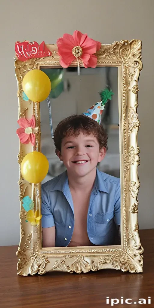 birthday frame