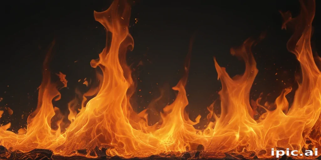 flames transparent background