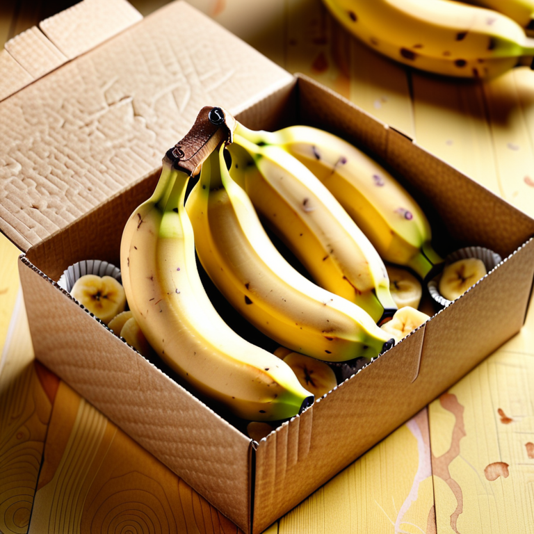 bananas in a box dessert