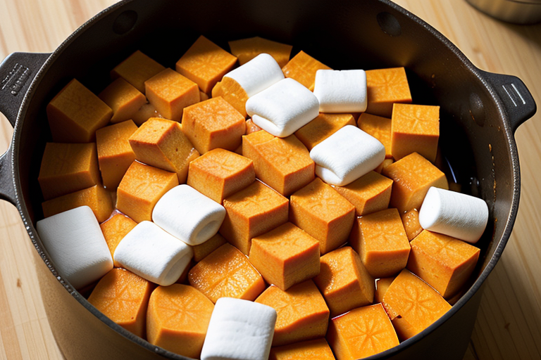 bruce's yams recipe on can with marshmallows