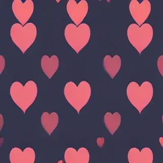 aesthetic heart background