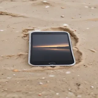 iphone beach