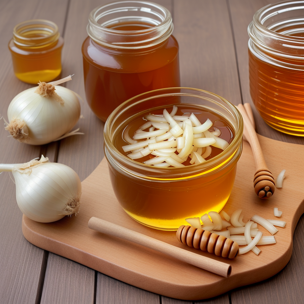 honey and onion for cough