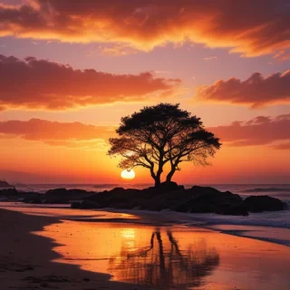 aesthetic sunset wallpapers