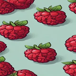 raspberry cartoon