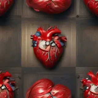 real heart wallpaper