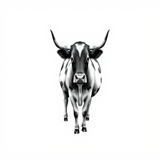 aesthetic cow print