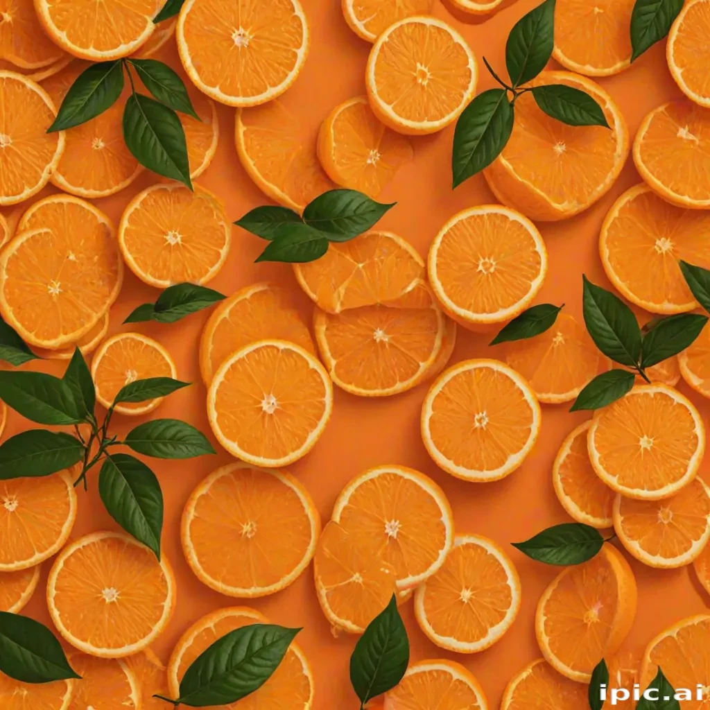 orange background aesthetic