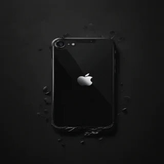 black aesthetic iphone wallpaper