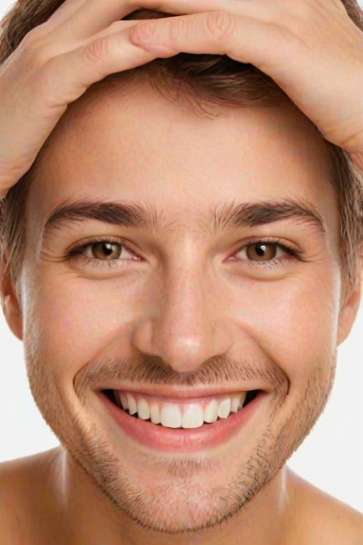 smiling face transparent