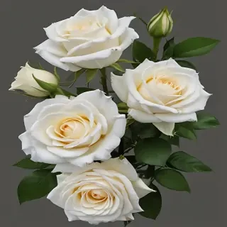 white roses png