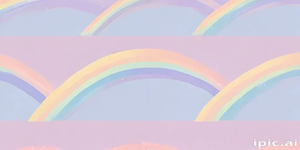 pastel rainbow png