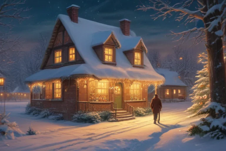 vintage christmas illustration