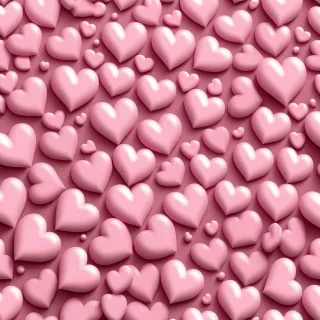 pink hearts png