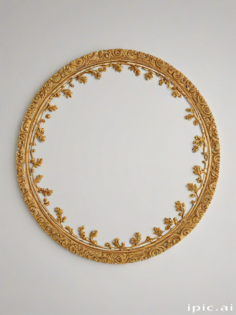gold circle png