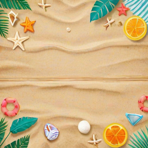 summer beach background
