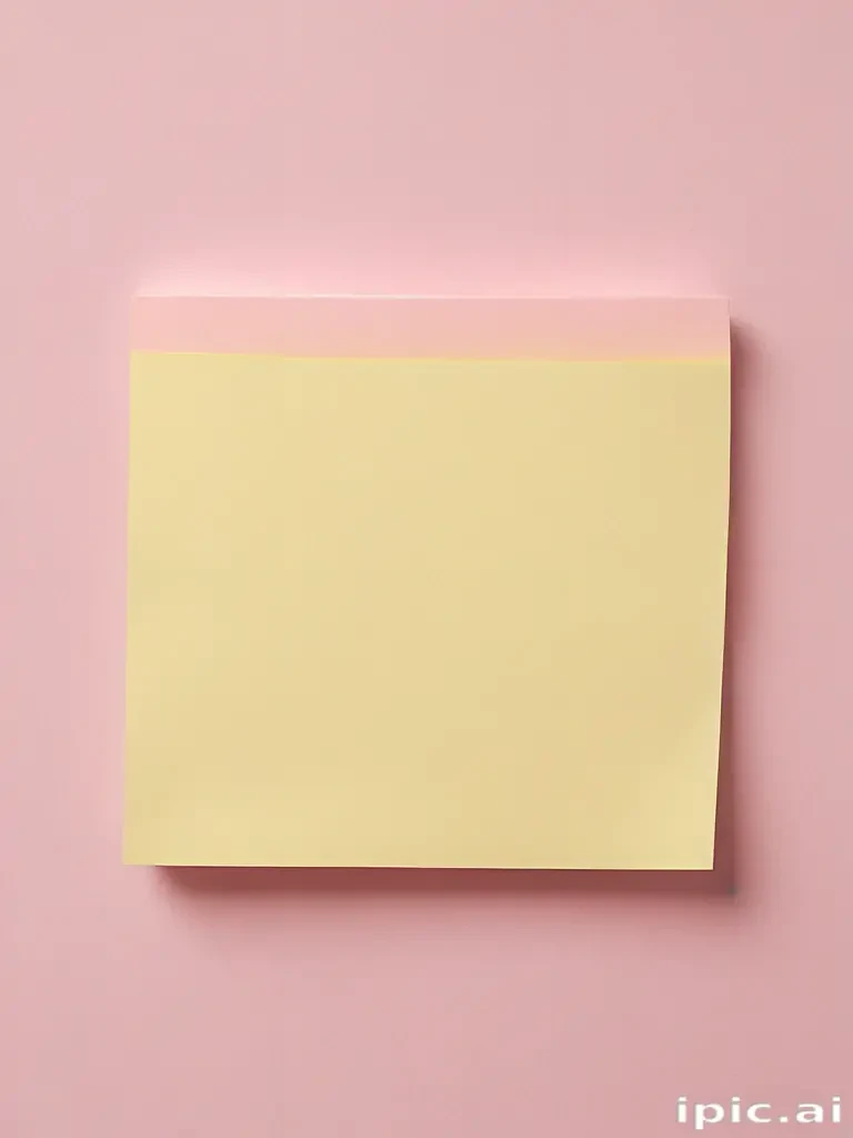 aesthetic cute sticky note png