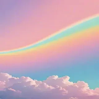 pastel rainbow aesthetic wallpaper