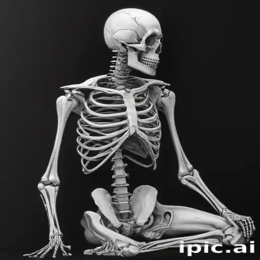 creative skeleton drawings