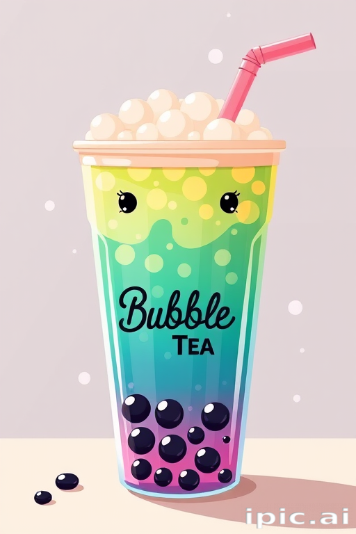bubble tea cute