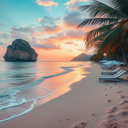 aesthetic backgrounds beach