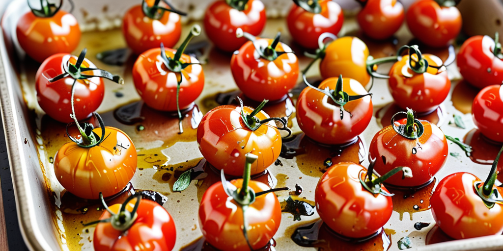roasting cherry tomatoes for sauce