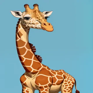 cartoon giraffe