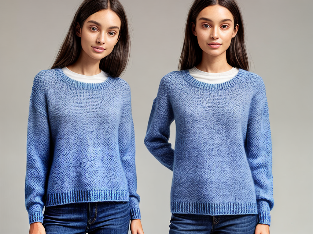 knitted women's jumper