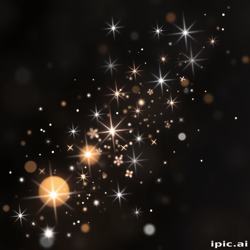 overlay sparkles transparent background