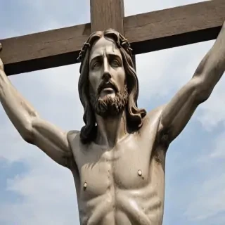 picture of jesus on the cross