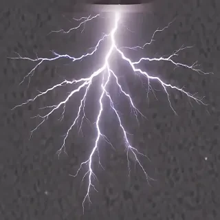 lightning transparent