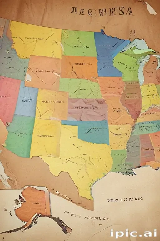 usa map states