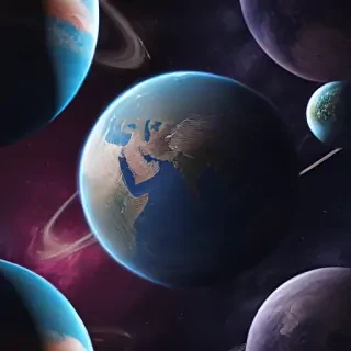 planet background