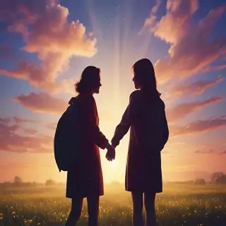 background for friendship