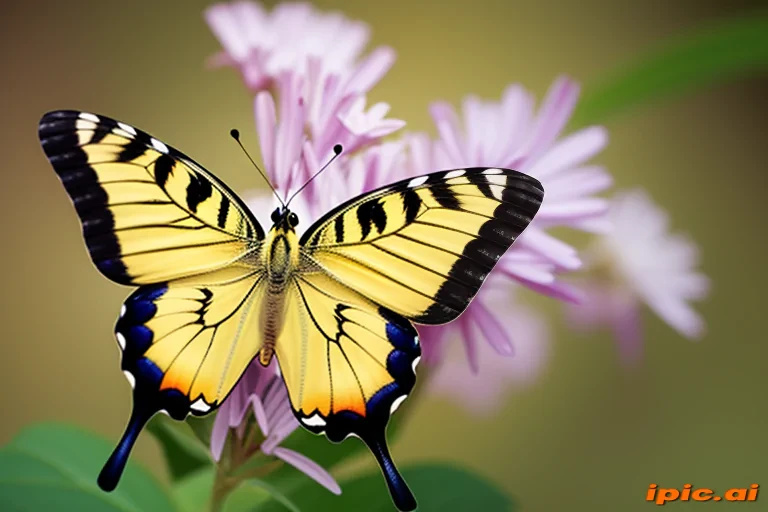 yellow butterfly