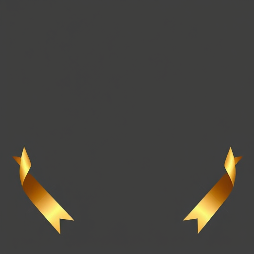 gold ribbon clipart